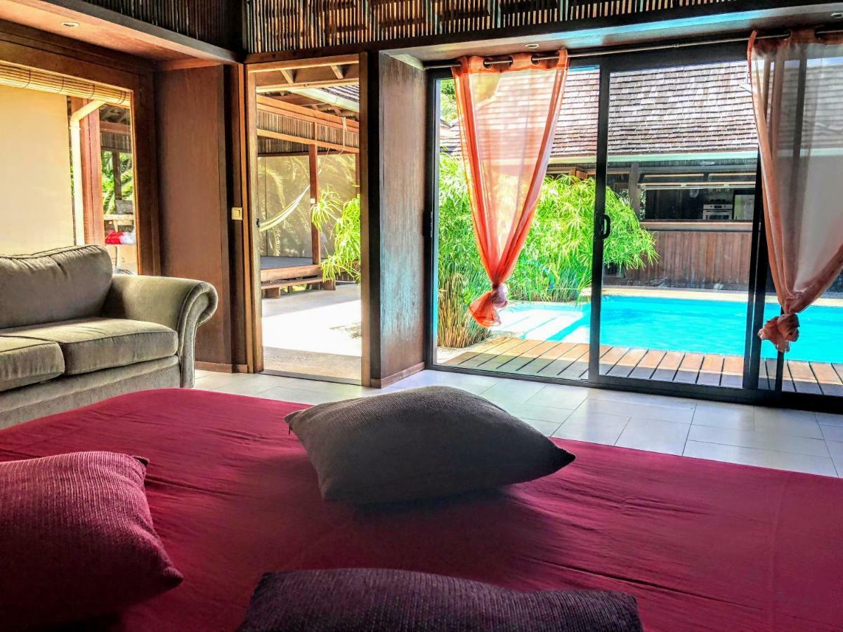 Pool Mountain Moorea Bagian luar foto